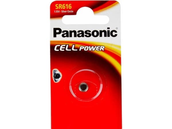 Panasonic Cell Power SR616 - Batteri SR616 - sølvoksid - 16 mAh