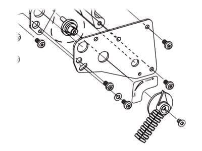 Intermec - Veivaksel (veivhåndtak)
