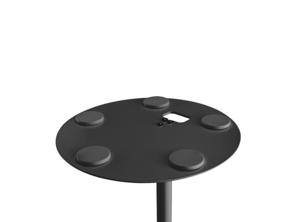 LogiLink BP0083, Multimedia-stativ, Sort, Aluminium, Plast, Stål, 3 kg, Sonos One, Sonos Play One, 716 mm
