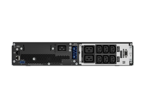 APC Smart-UPS On-Line SRT3000UXI-LI - UPS (rackmonterbar/ekstern) - AC 220/230/240 V - 2700 watt - 3000 VA - 12 Ah - USB, serial - utgangskontakter: