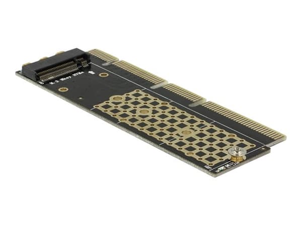 Delock PCI Express x16 (x4 / x8) Card to 1 x NVMe M.2 Key M for Server - Kontrollerkort - 1 Kanal - M.2 Card - PCIe 3.0 x16