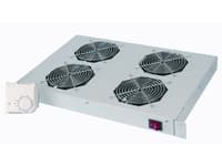 Digitus DN-19 FAN-4-HO - Systemviftebrett - med 4 kjølevifter - grå - 19"