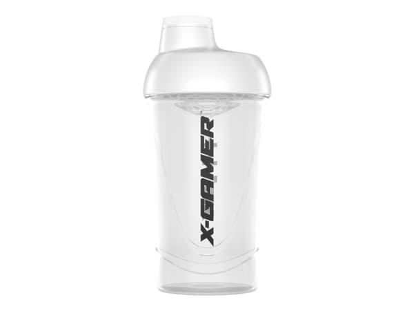 X-Gamer X-Mixr 5.0 - Shaker - Størrelse 7 cm - Høyde 20 cm - 500 ml - gjennomsiktig