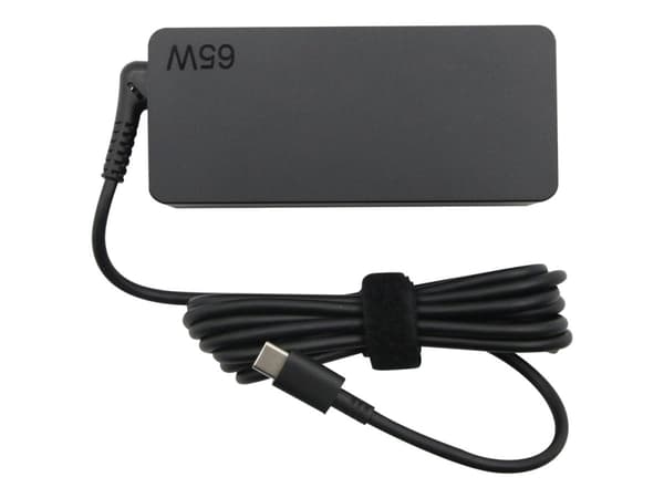 Lite-On ADXL65YCL2D - Strømadapter - AC 100-240 V - 65 watt - FRU - for Lenovo USB-C Mini Dock; ThinkBook 13s-IML 20RR; 14s-IML 20RS; Yoga C940-14IIL