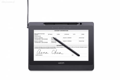 Wacom DTU-1141B - Digitaliserer m/ LCD display - 22.32 x 12.56 cm - elektromagnetisk - 4 knapper - kablet - USB 2.0 - svart