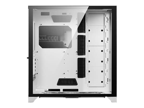 Lian Li O11Dynamic XL, Midi Tower, PC, Valkoinen, ATX, EATX, ITX, mikro ATX, Alumiini, SGCC, Karkaistu lasi, Pelaaminen