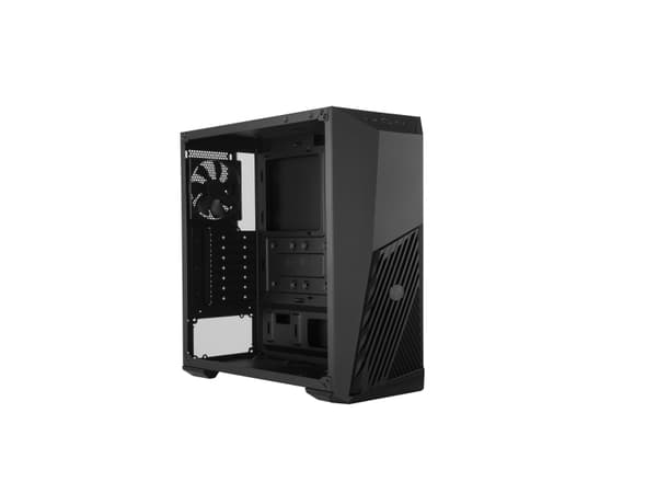 Cooler Master MasterBox K501L - Tower - ATX - ingen strömförsörjning (ATX / PS/2) - svart - USB/ljud