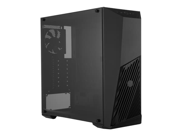 Cooler Master MasterBox K501L - Tower - ATX - ingen strömförsörjning (ATX / PS/2) - svart - USB/ljud Svart