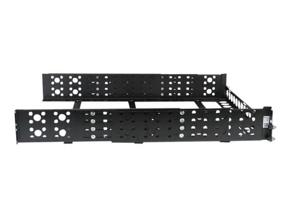 StarTech.com UNIRAILS2U, Kehikkokisko, Musta, Terästä, 45,3 kg, 2U, CE, UL, REACH, TAA