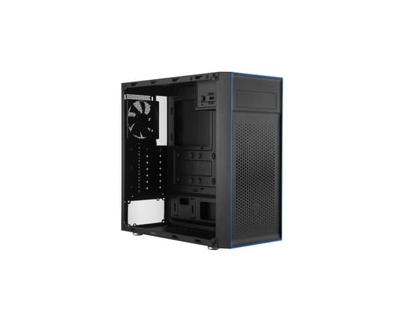 Cooler Master MasterBox E501L - Tower - ATX - ingen strömförsörjning (ATX / PS/2) - svart - USB/ljud