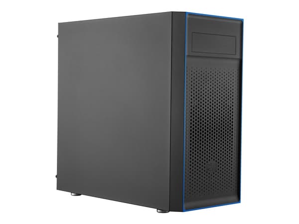 Cooler Master MasterBox E501L - Tower - ATX - ingen strömförsörjning (ATX / PS/2) - svart - USB/ljud Svart