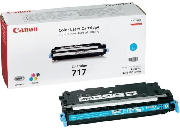 Canon 717 Cyan - Cyan - original - tonerpatron - for i-SENSYS MF8450