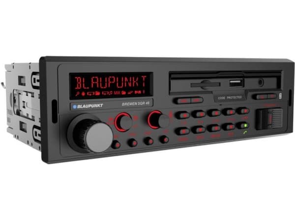Blaupunkt SQR 46 DAB, Svart, 1 DIN, 200 W, 4.0 kanaler, 50 W, 20 - 20000 Hz