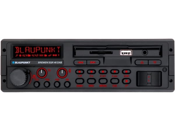 Blaupunkt SQR 46 DAB, Svart, 1 DIN, 200 W, 4.0 kanaler, 50 W, 20 - 20000 Hz