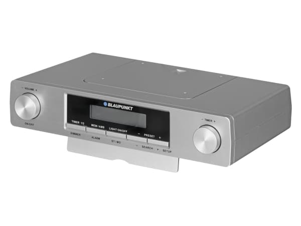 Blaupunkt KR12SL, Arbetsplats, Digital, FM, 0,8 W, LCD, Silver