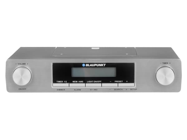 Blaupunkt KR12SL, Arbetsplats, Digital, FM, 0,8 W, LCD, Silver