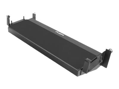 Lanberg PM-PP01-B - Patch panel shelf - svart - 3U - 19"