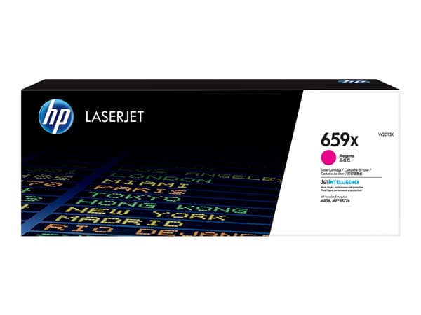HP LaserJet 659X alkuperäinen riittoisa magenta -värikasetti, 29000 sivua, Magenta, 1 kpl