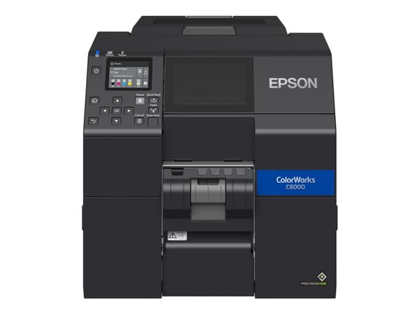 Epson ColorWorks CW-C6000Pe - tarratulostin - väri - mustesuihkutulostin - rulla (11,2 cm) - 1200 x 1200 dpi - jopa 119 mm/s (mono) / jopa 119 mm/s (