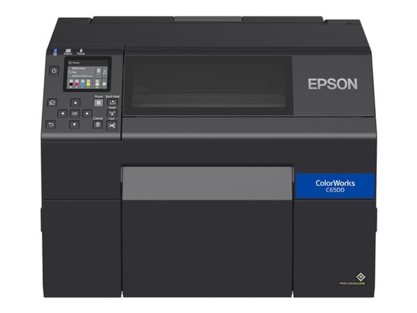 Epson ColorWorks CW-C6500Ae - Etiketprinter - farve - blækprinter - Rulle (21,59 cm) - 1200 x 1200 dpi - op til 85 mm/sek. (mono) / op til 85 mm/sek.