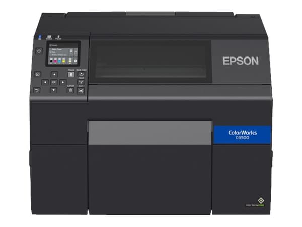 Epson ColorWorks CW-C6500Pe - tarratulostin - väri - mustesuihkutulostin - rulla (21,59 cm) - 1200 x 1200 dpi - jopa 85 mm/s (mono) / jopa 85 mm/s (v