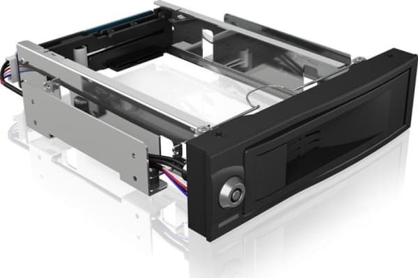ICY BOX IB-167SSK, Wechselrahmen, 1x 3,5 SATA/SAS HDD zu 1x SATA Host, EasySwap 5,25 harddisk-monteringsramme på 3,5 SATA III