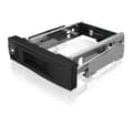 Miniatyrbilde 1 av 5: ICY BOX IB-167SSK, Wechselrahmen, 1x 3,5 SATA/SAS HDD zu 1x SATA Host, EasySwap 5,25 harddisk-monteringsramme på 3,5 SATA III