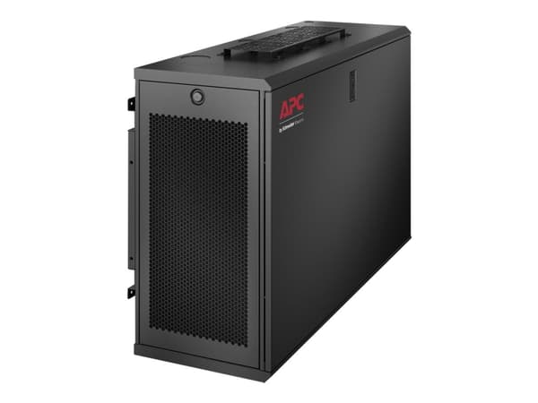 APC NetShelter WX AR106VI - Skåp - väggmontering - svart - 6U - 19"