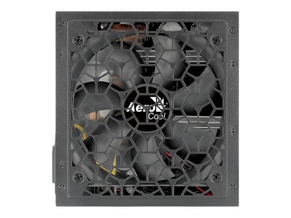 AeroCool AERO BRONZE 550W - Strømforsyning (intern) - ATX12V 2.52 - 80 PLUS Bronze - AC 200-240 V - 550 watt - aktiv PFC - matt svart