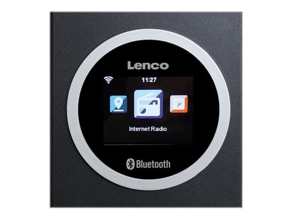 Lenco DIR-70 - Verkkoäänisoitin - 3 Watt (Yhteensä) - musta