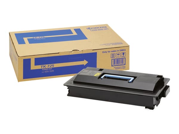 Kyocera TK 725 - Sort - original - tonersett - for TASKalfa 420i, 520i
