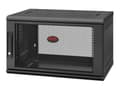 Miniatyrbild 3 av 5: APC NetShelter WX AR106SH4 - Skåp - väggmontering - svart - 6U - 19"