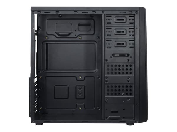 Inter-Tech B-42 RGB, Tower, PC, Musta, ATX, mikro ATX, Metalli, Pelaaminen