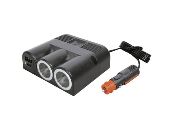 ProCar 67345501 12 tai 24 V/DC Savukkeensytyttimen pistoke
