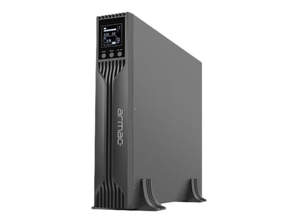 Armac Rack PSW series R/1000I/PSW - UPS (rackmonterbar/ekstern) - AC 230 V - 800 watt - 1000 VA - 9 Ah - USB - utgangskontakter: 4 - 2U - 19" - svart