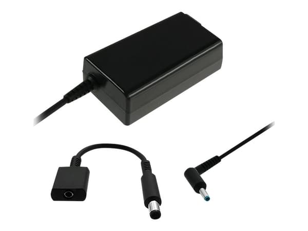 Qoltec 51728, Kannettava tietokone, Sisätila, 220 - 240 V, 50 - 60 Hz, 65 W, 19 V musta