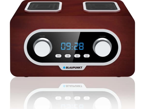 Blaupunkt PP5.2BR, Bærbar, FM, 87,5 - 108 MHz, 3 W, Brun, Rotasjon