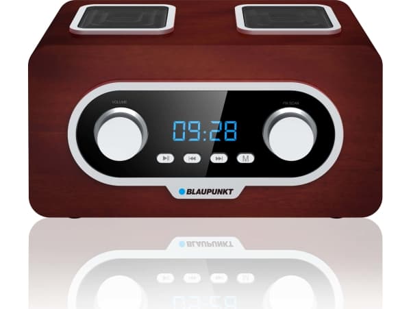 Blaupunkt PP5.2BR, Bærbar, FM, 87,5 - 108 MHz, 3 W, Brun, Rotasjon