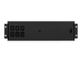 Pikkukuva 3 / 5: EVER SINLINE 1600 USB HID - UPS (rackversion) - AC 230 V - 1040 Watt - 1600 VA - 5 At - USB - output-stikforbindelser: 6 - 3U - 19"
