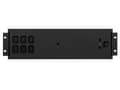 Pikkukuva 4 / 5: EVER SINLINE 1600 USB HID - UPS (rackversion) - AC 230 V - 1040 Watt - 1600 VA - 5 At - USB - output-stikforbindelser: 6 - 3U - 19"