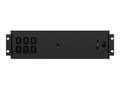 Pikkukuva 2 / 5: EVER SINLINE 1600 USB HID - UPS (rackversion) - AC 230 V - 1040 Watt - 1600 VA - 5 At - USB - output-stikforbindelser: 6 - 3U - 19"