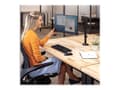 Miniatyrbild 3 av 5: Fellowes Reflex Single Monitor Arm - Monteringssats - justerbar arm - för Bildskärm - metall - svart, RAL 9017 - skärmstorlek: upp till 32 tum - disk