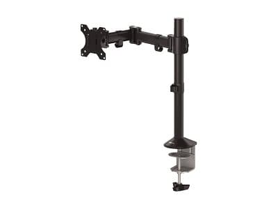 Fellowes Reflex Single Monitor Arm - Monteringssats - justerbar arm - för Bildskärm - metall - svart, RAL 9017 - skärmstorlek: upp till 32 tum - disk