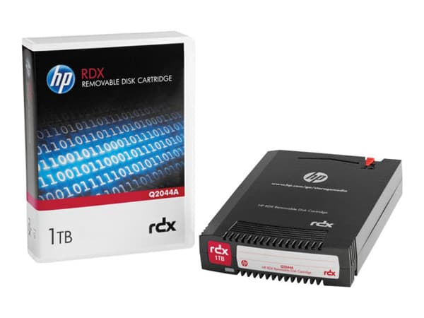 HPE RDX - RDX-patron - 1 TB / 2 TB - för ProLiant MicroServer Gen10, ML350 Gen11