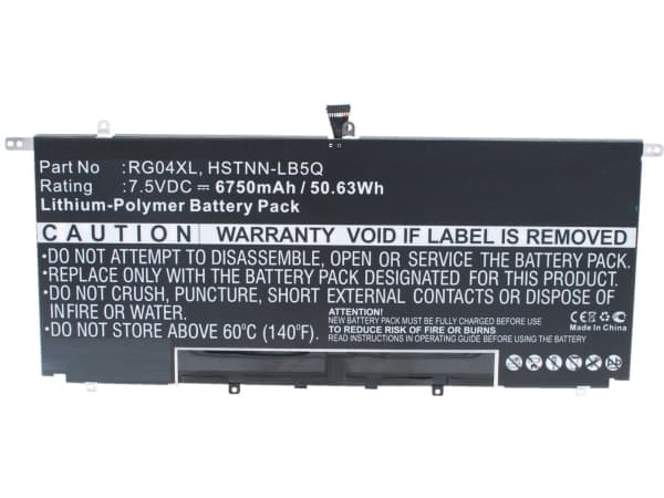 CoreParts - Batteri til bærbar PC - litiumpolymer - 6750 mAh - 50.6 Wh - svart - for HP ENVY Laptop 13; Spectre Laptop 13; Spectre x360 Laptop