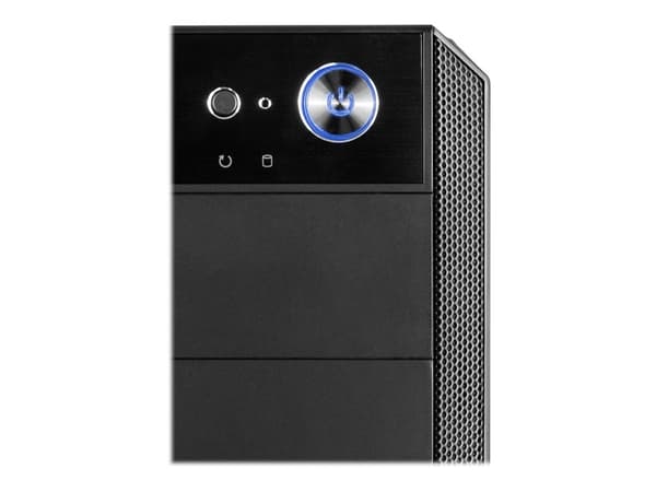 MODECOM OBERON Pro LE - Tower - ATX - ingen strömförsörjning - svart - USB/ljud