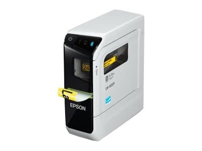 Epson LabelWorks LW-600P - Etikettmaker - S/H - termotransfer - Rull (2,4 cm) - 180 dpi - inntil 15 mm/sek - USB, Bluetooth - kutter - sensor for åpe Sort, Grå