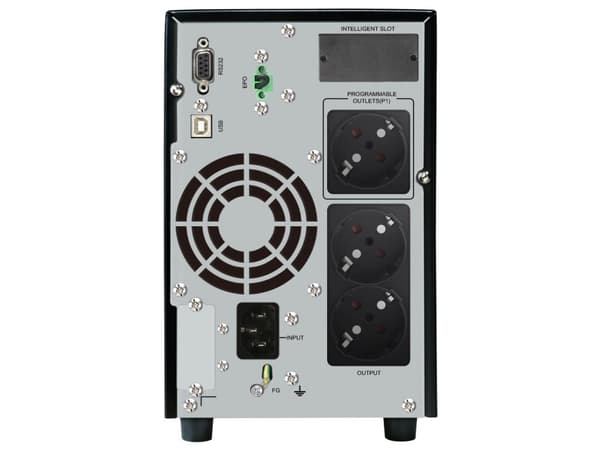 PowerWalker 1100 CW, Linje-Interactive, 1,1 kVA, 770 W, Sinus, 162 V, 290 V