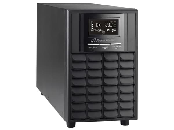 PowerWalker 1100 CW, Linje-Interactive, 1,1 kVA, 770 W, Sinus, 162 V, 290 V Sort