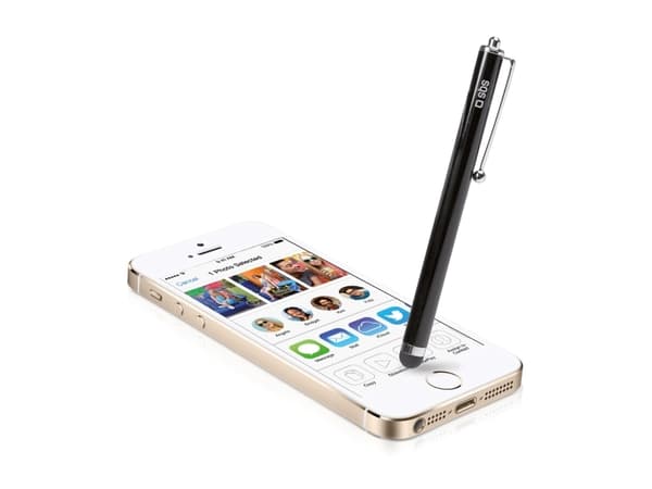 SBS TE0USC60K, Mobiltelefon/smarttelefon, Apple, Sort, Polyvinylklorid (PVC), 1 stykker, 75 mm